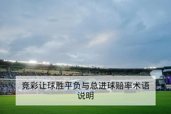 竞彩让球胜平负与总进球赔率术语说明